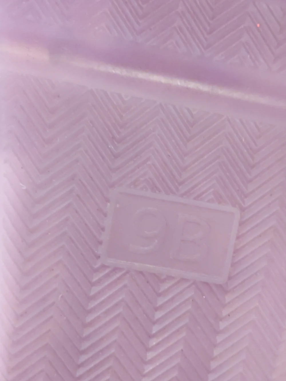 Tory Burch Lavender Bubble Jelly Slide Sandal Size 9